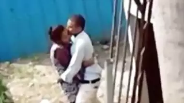 Daring Desi outdoor sex act recorded by a voyeur