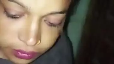 Village lady shows her naked boobs and butt for cash