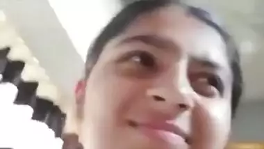 Extremely Cute Young Girl Making Vidoe for Lover