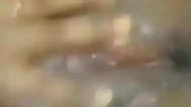 Busty Tamil girl fat pussy fingering on selfie cam