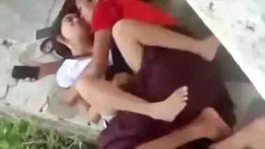 Beautiful girl romance with lover