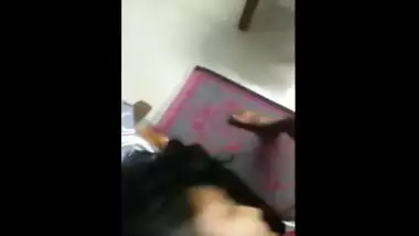 Desi college girl Nirupama loves sucking lover’s dick