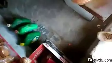 desi hot girl sucking dick inside shop