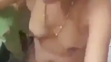 Telugu wife nude blowjob and hardcore sex with lover