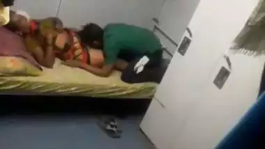 Maid pussy licking by house owner son sex MMS