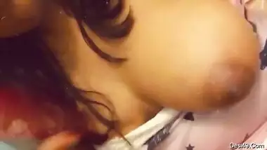 Camgirl's Indian tits and pussy are as beautiful as her face