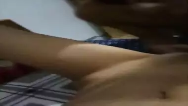 Cute hairy pussy fingering and fucking