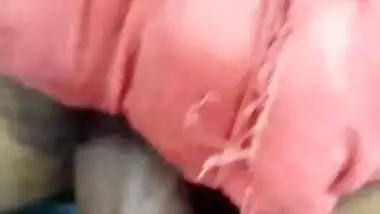 Desi young pussy eats big dick outdoors