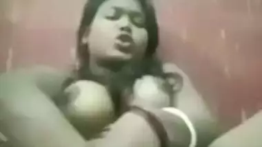 Super horny boudi masturbating