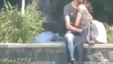 Desi College Girl Sucking Dick Of Lover In Public Place
