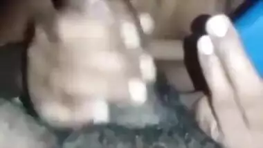 horny desi wife playing with hubbys thick cock