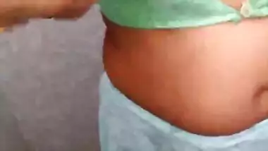 Desi Wife Wearing Cloths Record By Hubby