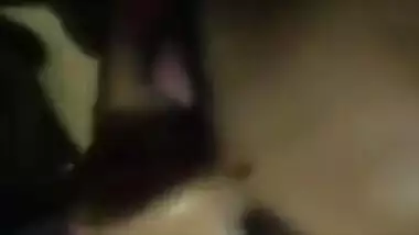 Beautiful Bengali wife sucking dick of her husband