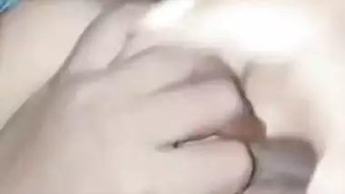 Young man touches XXX tits of Indian woman hiding behind the camera