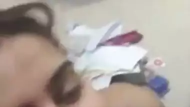 cute gf giving her senior awesum blowjob