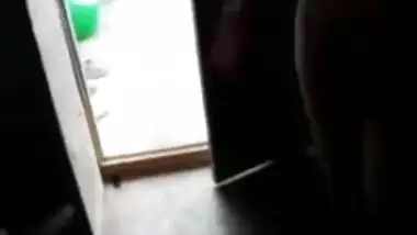 Joyful Desi girl shakes small XXX tits while dancing completely naked