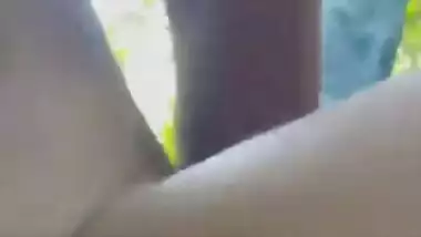 Telegu couple outdoors nude blowjob sex