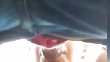 Telegu girl giving blowjob outdoors