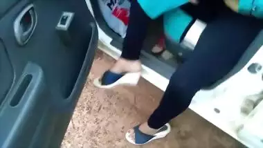 Sonali Bhabhi Flashing Ass In Car And Pissing In Public
