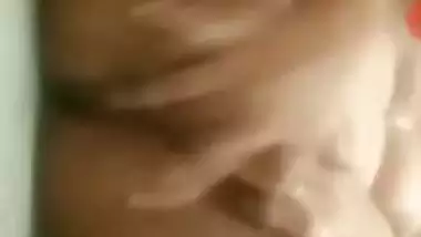 Crazy Indian wife cheating VC sex show on mobile