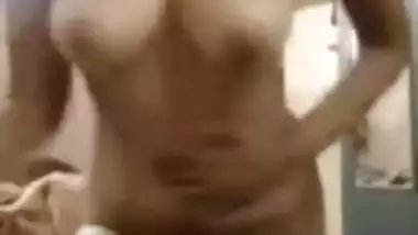 Sexy Indian stripping down naked!