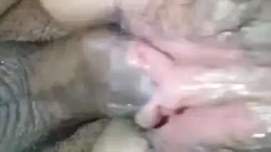 Dripping creampie fuck