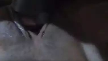 Dusky Tamil MILF wet pussy fucking after blowjob