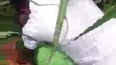 Hot Desi slut outdoor sex with local guys exposed online