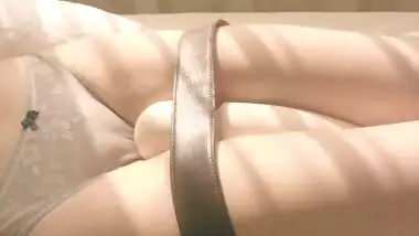 Bound Squirt Orgasm Control for Wet Tight pussy with Magic Wand I cum many times