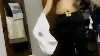 Hot Bhabhi Caught Changing Clothes