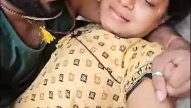 Horny village couple sex on rooftop with oral sex