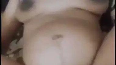 Desi sex video of a man fucking his pregnant wife’s pussy