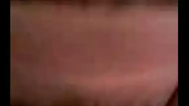 Hot Indian girl puts a condom on lover’s dick before sex