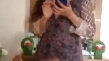 Wife’s blowjob and nude GF on video call sex