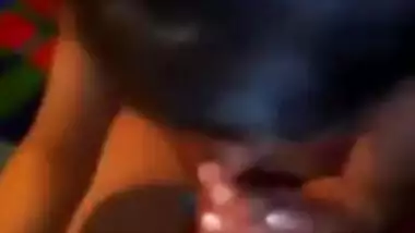 Desi lover sucking dick