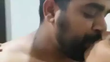 Indian sex MMS of a romantic couple fucking