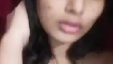 Winsome Indian girl with natural tits knows XXX way to turn men on