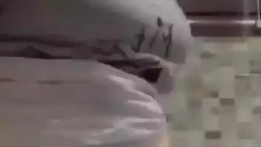 Bald pussy Indian girl fingering and big ass show