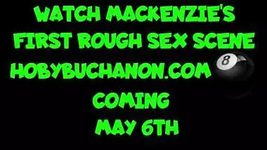 Mackenzie Mace's First Rough Face Fuck Fucked Hard & Eats Cum