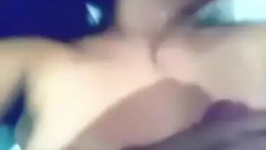 Big Boobs Sexy College Girlfriend Sensual Blowjob