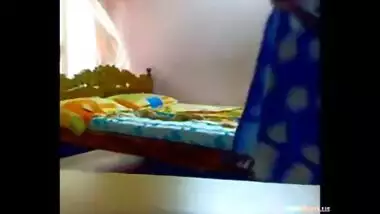 Kerala college girl Vandana with her senior