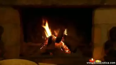 Brunette Babe Gets Fucked In Her Bald Vagina