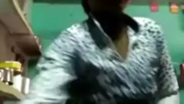 Hot Desi bhabhi showing boobs her lover