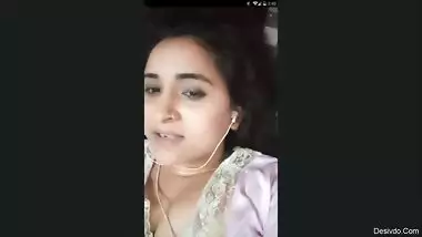 Boobs popout from nighty