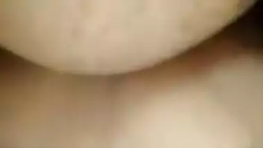 Indian female has natural XXX tits that she uses in her porn show