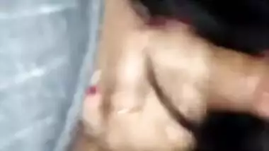 Accidental XXX excitement became fateful for Desi girl sucking cock