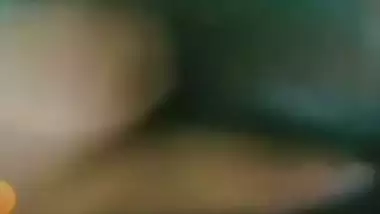 Selfie video call of sexy girlfriend showing nude body