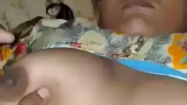 Bhabhi boobs pressing and fucking