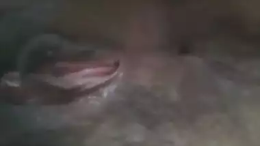 Wet pussy and anus of Indian teen