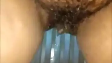 Horny desi girl Piyali fucked herself by a dildo and discharge cum